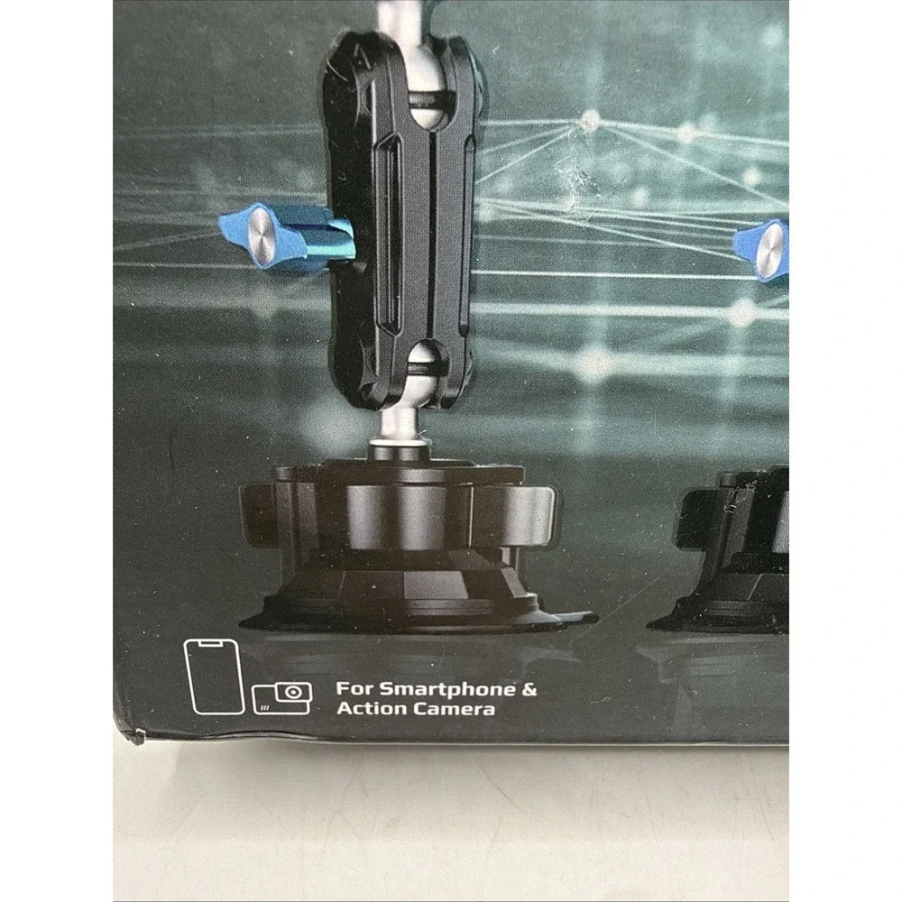 CarMount Universal Tech‎ Mount Heavy Duty New For Smartphone & Action Cam Titan
